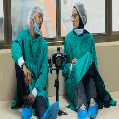 محمد سلامه؛ عکاسی که به جای لباس دامادی کفن به تن کرد